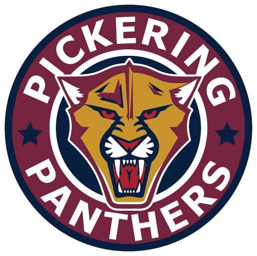 Pickering Panthers 2016-Pres Primary Logo iron on transfers for T-shirts